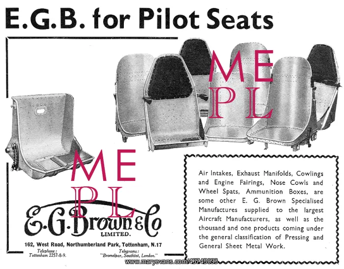 : E.G.Brown. Aircraft Sheet Metal & Presswork : E.G.Brown. Aircraft Sheet Metal & Presswork