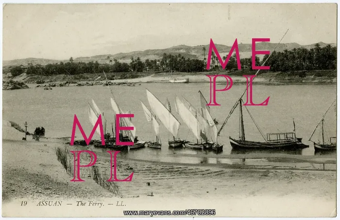  : Egypt, Africa - The ferry at Aswan