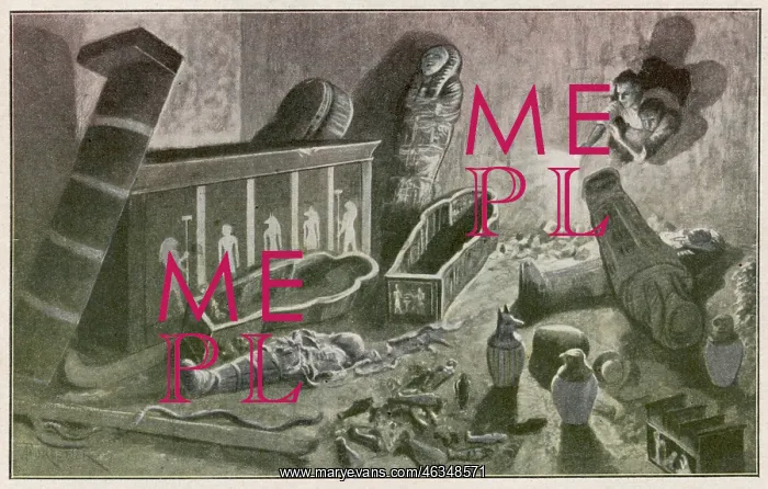 : EGYPT / ARCHAE / TOMB ROBBED : EGYPT / ARCHAE / TOMB ROBBED