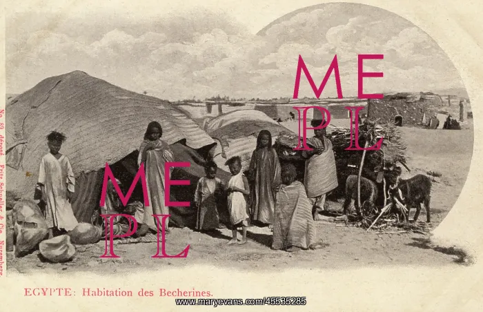 : Egypt - Bicharin encampment : Egypt - Bicharin encampment
