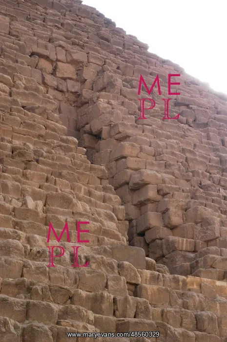  : Egypt. The Great Pyramid of Giza called the Pyramid of Menka