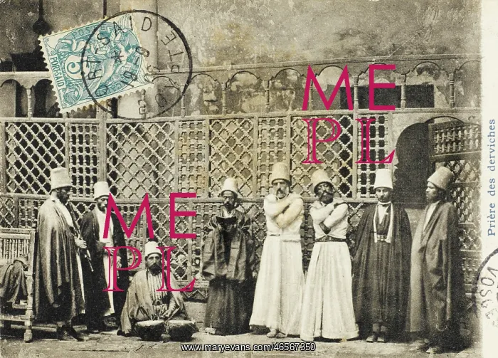 : Egypt - Group of Mevlevi Dervishes : Egypt - Group of Mevlevi Dervishes