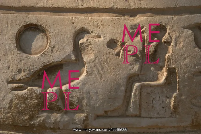 : Egypt. Hieroglyphic writing : Egypt. Hieroglyphic writing