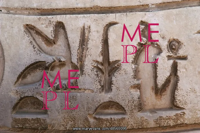 : Egypt. Hieroglyphic writing : Egypt. Hieroglyphic writing