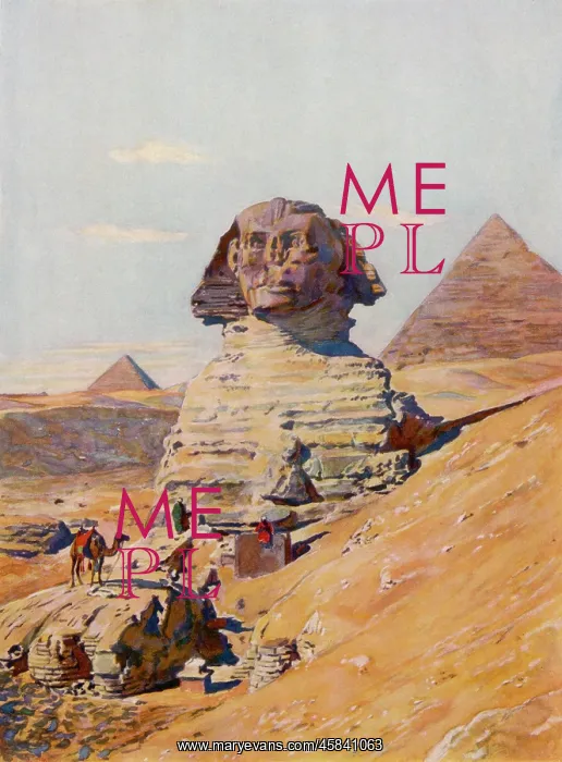 : EGYPT / SPHINX 1910 : EGYPT / SPHINX 1910