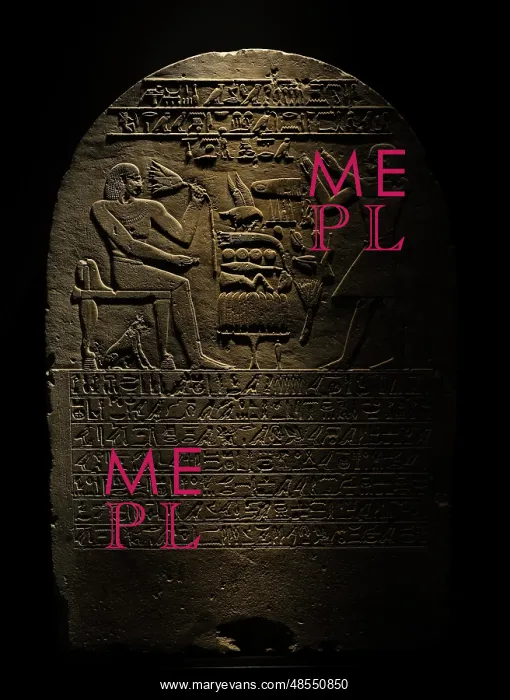 : Egypt. Stele of General Intef (Antef). Carlsberg Glyptotek M : Egypt. Stele of General Intef (Antef). Carlsberg Glyptotek M