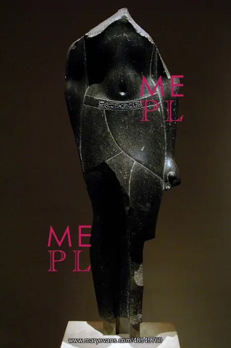 : Egyptian Art. Torso of a Ptolemaic King. Ptolemaic Period. 8 : Egyptian Art. Torso of a Ptolemaic King. Ptolemaic Period. 8
