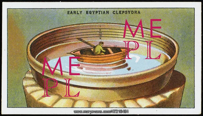 : Egyptian Clepsydra : Egyptian Clepsydra