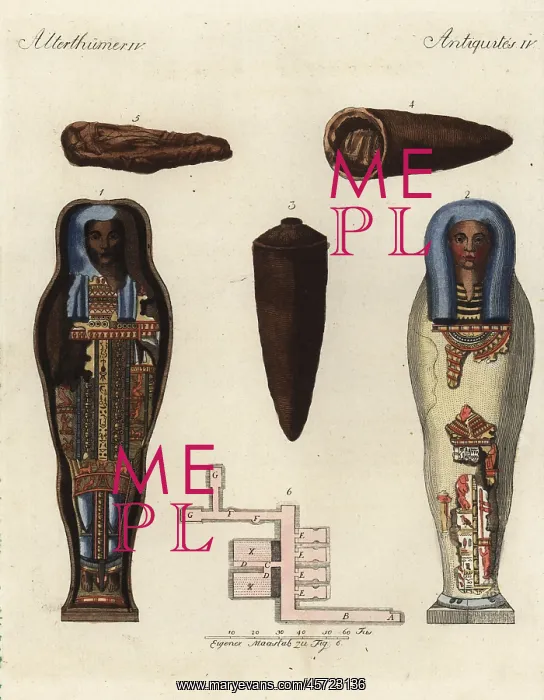 : Egyptian mummies and coffins : Egyptian mummies and coffins