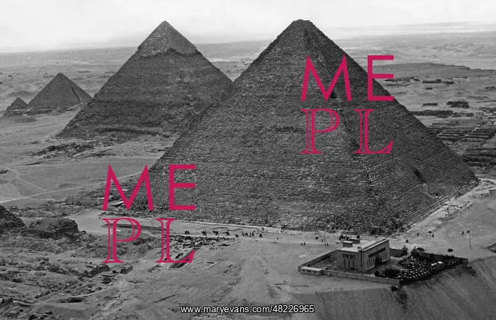 : Egyptian pyramids, 1930s : Egyptian pyramids, 1930s