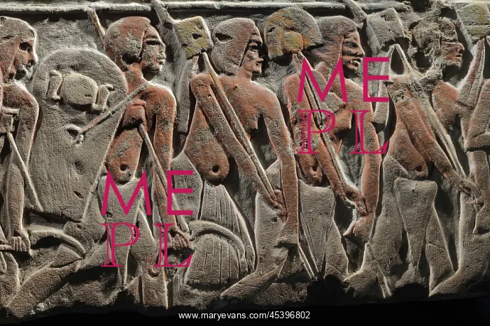 : Egyptian relief, Luxor Museum, Egypt : Egyptian relief, Luxor Museum, Egypt