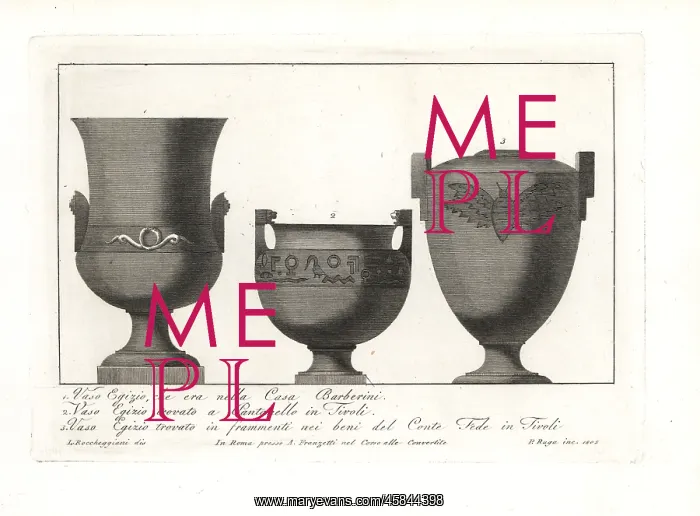 : Egyptian vases from Rome : Egyptian vases from Rome
