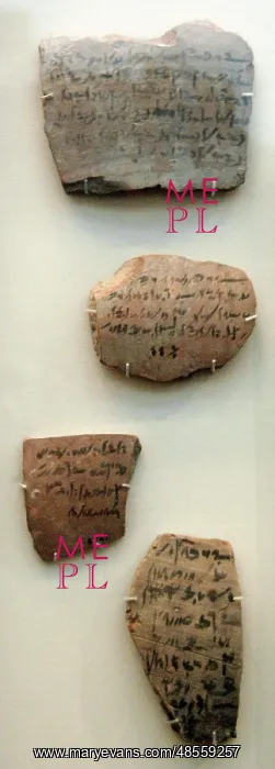 : Egyptians ostraca : Egyptians ostraca