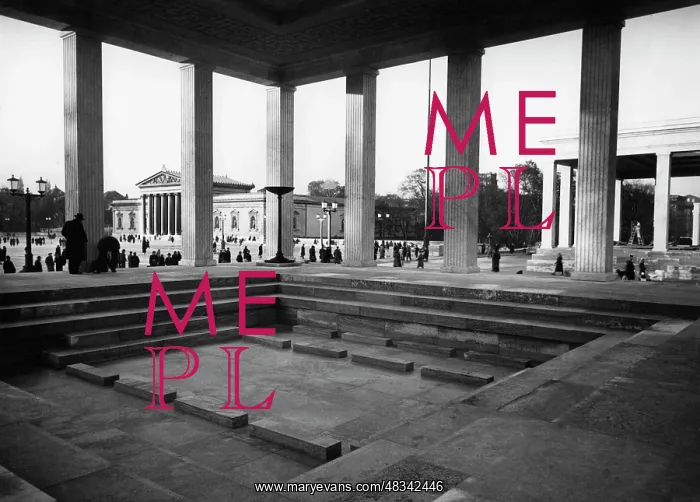 : Ehrentempel at Koenigsplatz, 1935 : Ehrentempel at Koenigsplatz, 1935