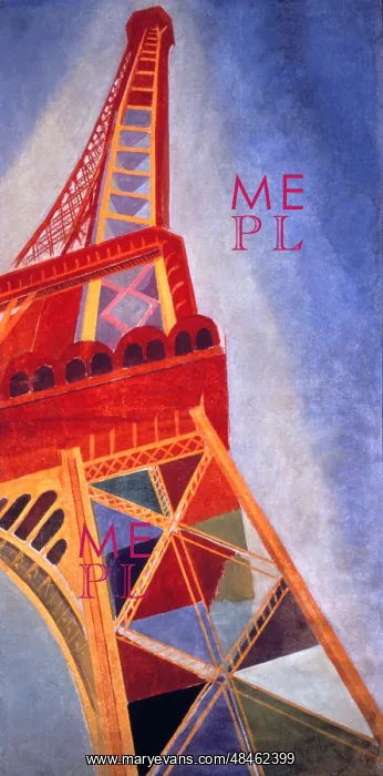 : The Eiffel Tower Artist: Robert Delaunay : The Eiffel Tower Artist: Robert Delaunay