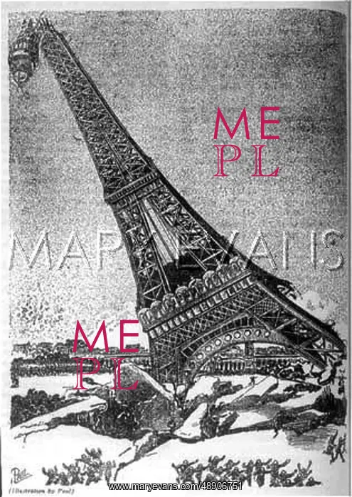 : EIFFEL TOWER DESTROYED : EIFFEL TOWER DESTROYED