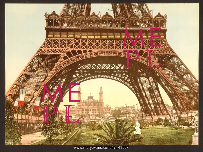 : Eiffel Tower and the Trocadero, Exposition Universal, 1900 : Eiffel Tower and the Trocadero, Exposition Universal, 1900