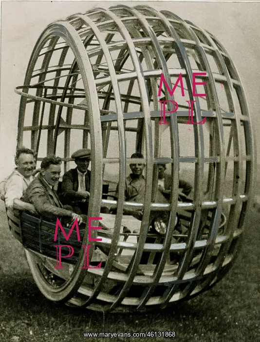 : Eight-seater Dynasphere designed by Dr J A Purves : Eight-seater Dynasphere designed by Dr J A Purves