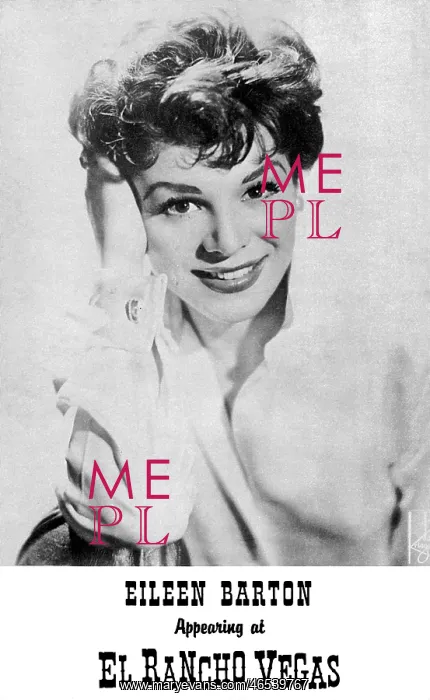: Eileen Barton - El Rancho Vegas : Eileen Barton - El Rancho Vegas