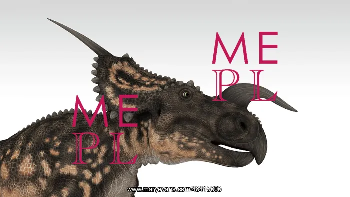 : Einiosaurus dinosaur, white background : Einiosaurus dinosaur, white background