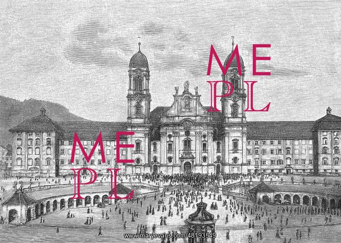 : The Einsiedeln Abbey : The Einsiedeln Abbey