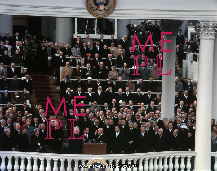 : Eisenhower's second Inauguration. Chief ? : Eisenhower's second Inauguration. Chief ?