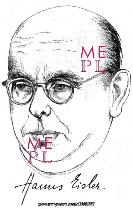 : Eisler, Hanns, 7.7.1898 - 6.9.1962, German composer : Eisler, Hanns, 7.7.1898 - 6.9.1962, German composer