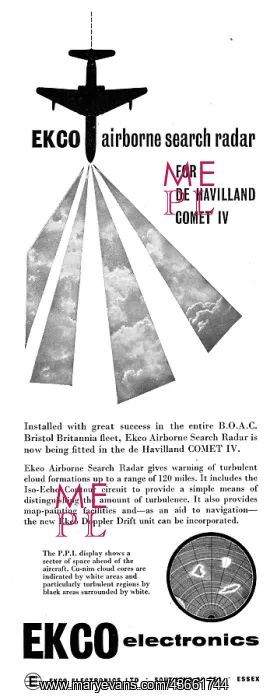 : Ekco Airborne Search Radar 1958 : Ekco Airborne Search Radar 1958