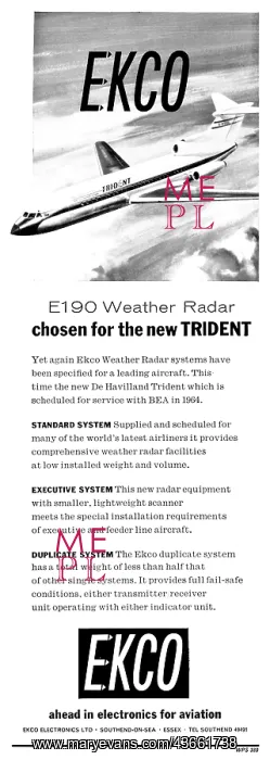 : Ekco E190 Weather Radar : Ekco E190 Weather Radar