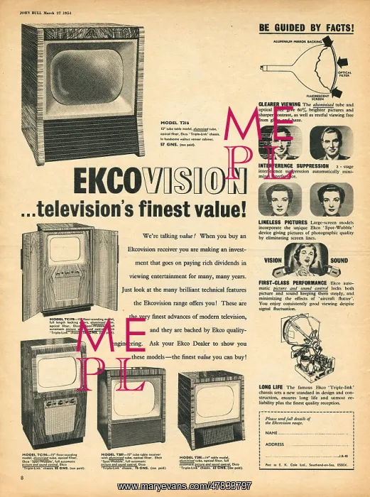 : Ekcovision television advertisement : Ekcovision television advertisement