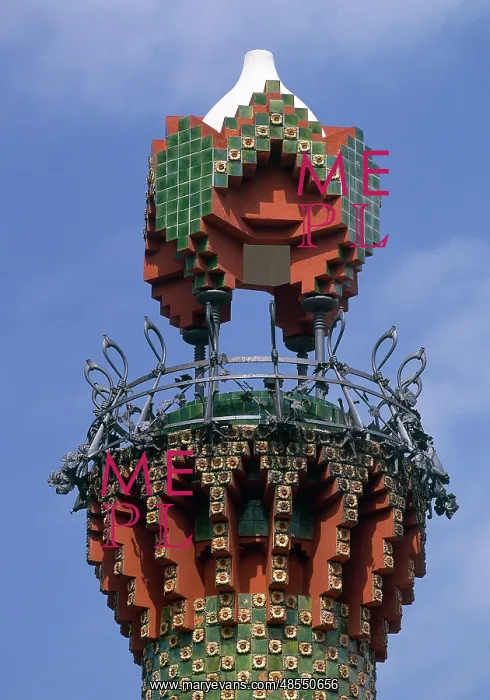 : El Capricho from Gaudi. Spain : El Capricho from Gaudi. Spain