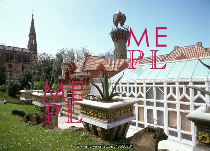  : El Capricho from Gaudi. Spain