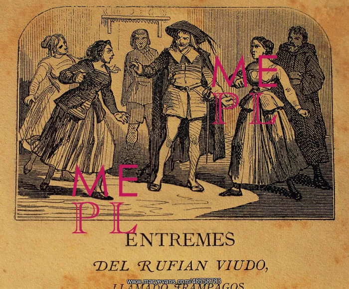 : El Rufian viudo llamado Trampagos. Short farce by Cervantes : El Rufian viudo llamado Trampagos. Short farce by Cervantes