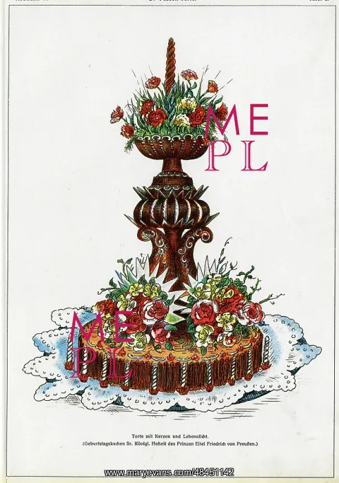 : Elaborate cake display : Elaborate cake display