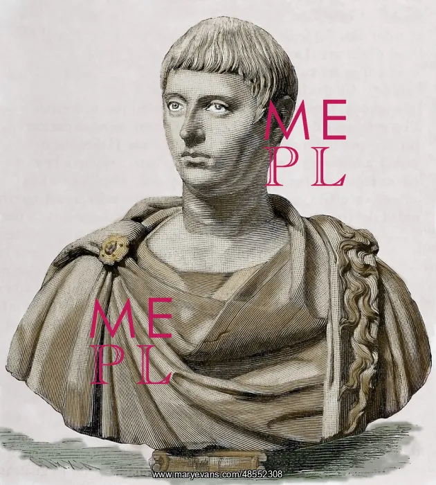 : Elagabalus (203-222). Engraving. Colored : Elagabalus (203-222). Engraving. Colored