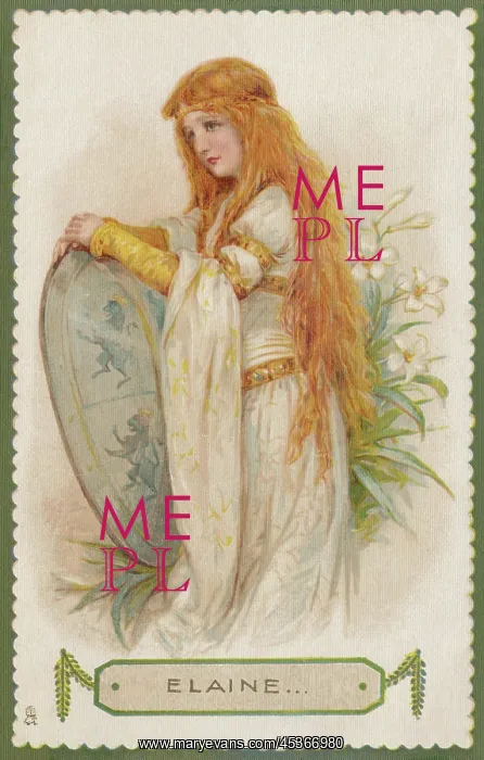 : Elaine of Astolat is a figure in Arthurian legend who dies of unrequited : Elaine of Astolat is a figure in Arthurian legend who dies of unrequited