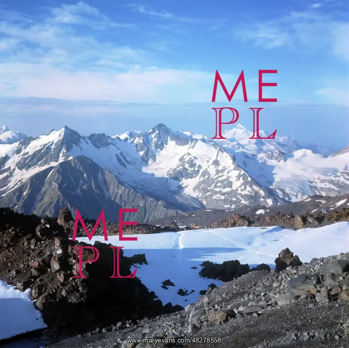 : Elbrus glacier, 1974 : Elbrus glacier, 1974