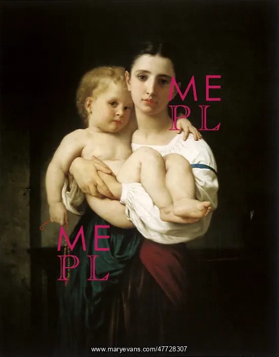 : The Elder Sister, by Bouguereau : The Elder Sister, by Bouguereau