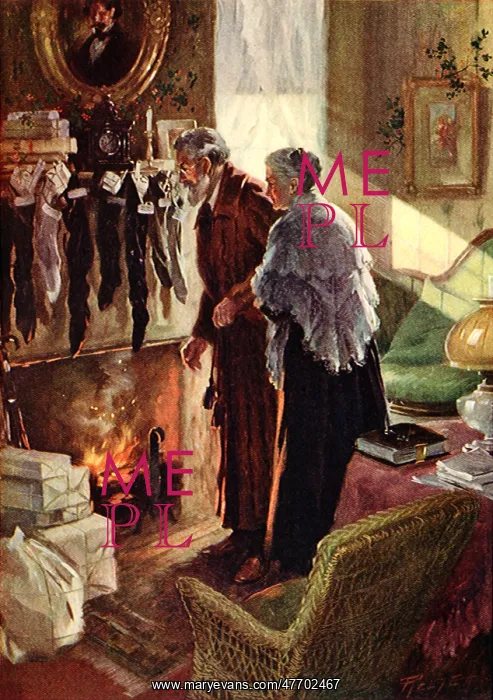 : Elderly Couple on Christmas Morn