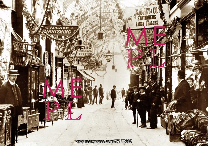  : The Eldon Arcade, Barnsley, early 1900s