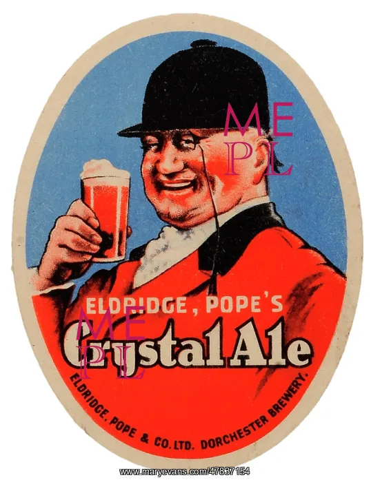 : Eldridge, Pope's Crystal Ale : Eldridge, Pope's Crystal Ale