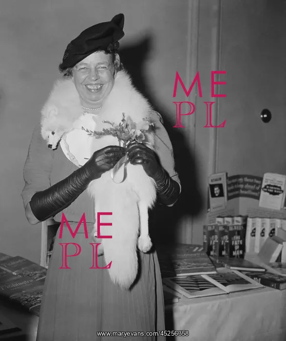  : Eleanor Roosevelt on her 55th birthday on Oct