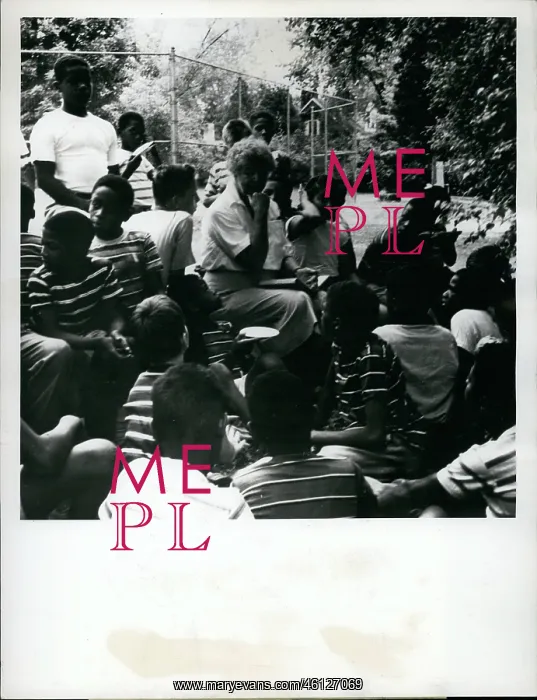 : Eleanor Roosevelt at children's picnic, Hyde Park, New York : Eleanor Roosevelt at children's picnic, Hyde Park, New York