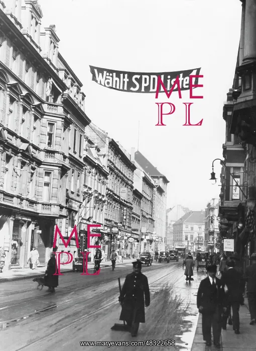 : Election advertising of the SPD, 1930 : Election advertising of the SPD, 1930