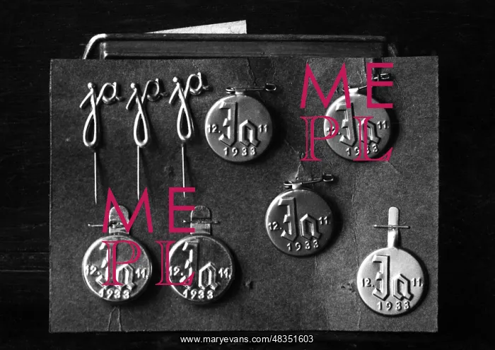 : Election badges, 1933 : Election badges, 1933