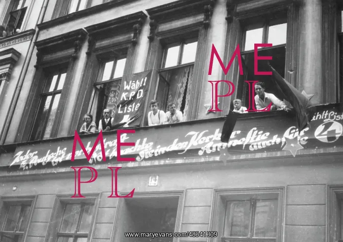 : Election campaign in Berlin Wedding, 1932 : Election campaign in Berlin Wedding, 1932