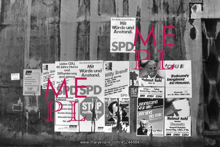 : Election campaign GDR - Election posters : Election campaign GDR - Election posters