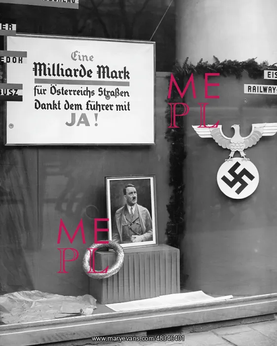 : Election campaign for the referendum in Vienna, 1938 : Election campaign for the referendum in Vienna, 1938