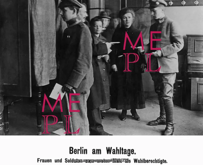 : Election Day in Berlin, 1919 : Election Day in Berlin, 1919