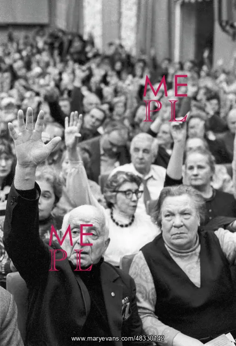 : Election meeting, 1989 : Election meeting, 1989